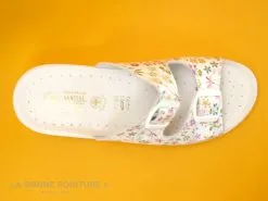 Sanital Light 4371 Blanc Et Fleuri - Brides A Boucle - Mule Medicale -Magasin De Chaussures cd24607c73b9e66c561f35ea11d5d5ef img 8221.jpg 157236