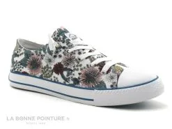 Dockers 48KM607 - Blanc Et Fleuri - Basket Toile F -Magasin De Chaussures cd24607c73b9e66c561f35ea11d5d5ef img 8250.jpg 169390