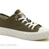 Palladium PALLA ACE CANVAS Olive 77014-307 - Basket Basse Femme