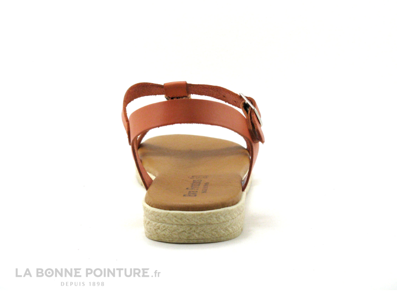 Eva Frutos 1113 Corail - Serpent - Sandale Femme Bride Salome 4 Eva Frutos 1113 Corail - Serpent - Sandale Femme Bride Salome – Image 4