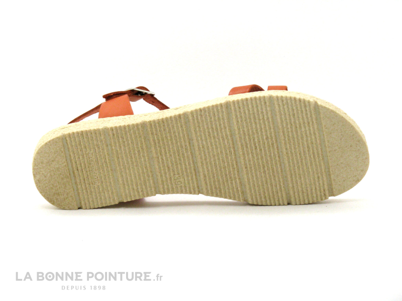 Eva Frutos 1113 Corail - Serpent - Sandale Femme Bride Salome 7 Eva Frutos 1113 Corail - Serpent - Sandale Femme Bride Salome – Image 7