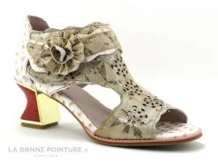 Laura Vita IGCALO 0621 Beige - Sandale Talon