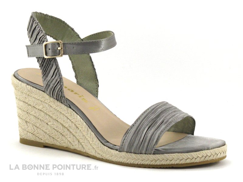 Tamaris 1-28360-28 Emerald Pleats - Nu-pieds Talon Compense 5 Tamaris 1-28360-28 Emerald Pleats - Nu-pieds Talon Compense – Image 5