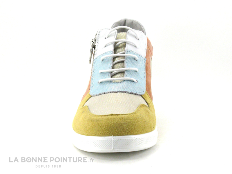 Pedi Girl ALZ AMO Multi Pastel - Basket Compensee Femme 2 Pedi Girl ALZ AMO Multi Pastel - Basket Compensee Femme – Image 2