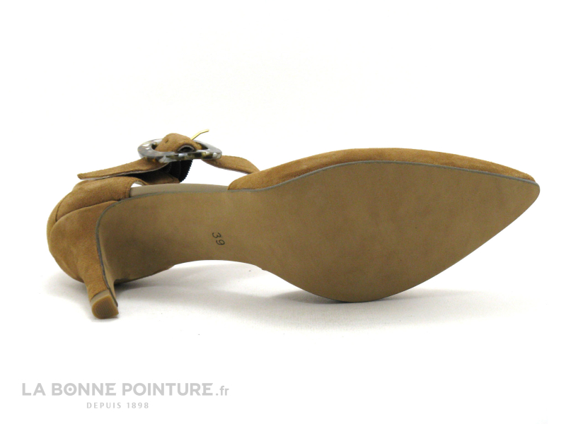Artika YNATA Vel Daim - Escarpin Jaune Ocre - Talon Haut - Bout Pointu 7 Artika YNATA Vel Daim - Escarpin Jaune Ocre - Talon Haut - Bout Pointu – Image 7