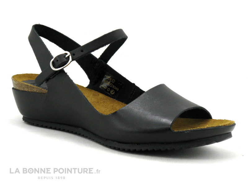 Kickers TAKIKA Noir - 775650 - Sandale Femme Semelle Compensee 5 Kickers TAKIKA Noir - 775650 - Sandale Femme Semelle Compensee – Image 5