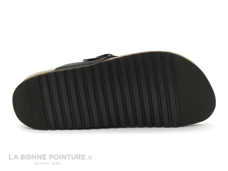 Inter-bios Inter Bios 7119 Negro - Tong Cuir Noir - Bride Reglable 6 Inter-bios Inter Bios 7119 Negro - Tong Cuir Noir - Bride Reglable – Image 6