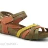 Inter-bios Inter Bios 5338 Multi Marron - Sandale Cuir Femme