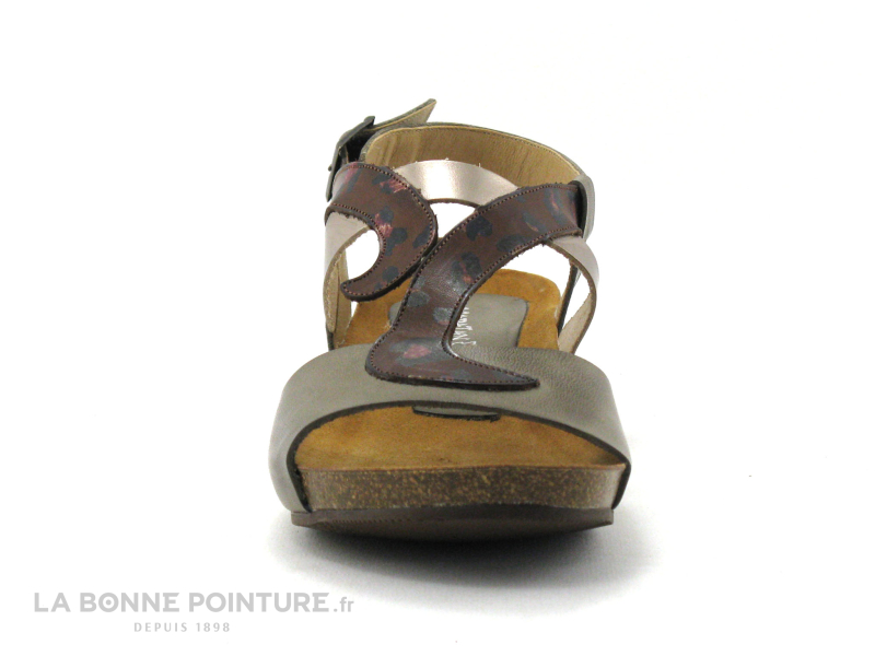 Xapatan 1528 Kaki Taupe - Leopard - Sandale Femme Semelle Compensee 2 Xapatan 1528 Kaki Taupe - Leopard - Sandale Femme Semelle Compensee – Image 2