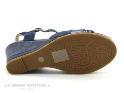 Fugitive IZANE LP5HG69 Navy -Sandale Femme Bleu Marine -Magasin De Chaussures cd24607c73b9e66c561f35ea11d5d5ef img 8610.jpg 169966