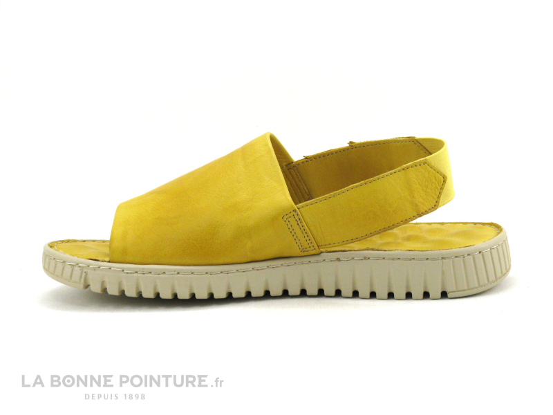 Karyoka MICK Jaune - Sandale Femme Cuir Jaune 3 Karyoka MICK Jaune - Sandale Femme Cuir Jaune – Image 3