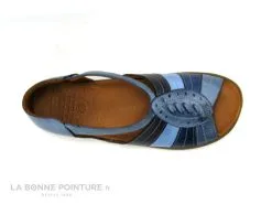 Karyoka ROMY Ocean - Sandale Femme Bleue -Magasin De Chaussures cd24607c73b9e66c561f35ea11d5d5ef img 8758.jpg 182328