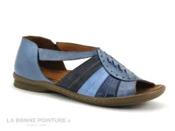 Karyoka ROMY Ocean - Sandale Femme Bleue