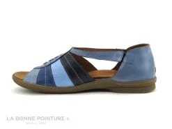 Karyoka ROMY Ocean - Sandale Femme Bleue -Magasin De Chaussures cd24607c73b9e66c561f35ea11d5d5ef img 8761.jpg 182331