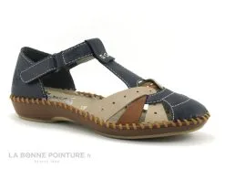 Rieker M1655-14 - Bleu - Beige - Cayenne - Sandale Femme Bout Ferme -Magasin De Chaussures cd24607c73b9e66c561f35ea11d5d5ef img 8881.jpg 170262