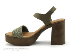 Carla Tortosa 89067 - Sandale Talon Haut Vert Kaki -Magasin De Chaussures cd24607c73b9e66c561f35ea11d5d5ef img 8929.jpg 170311