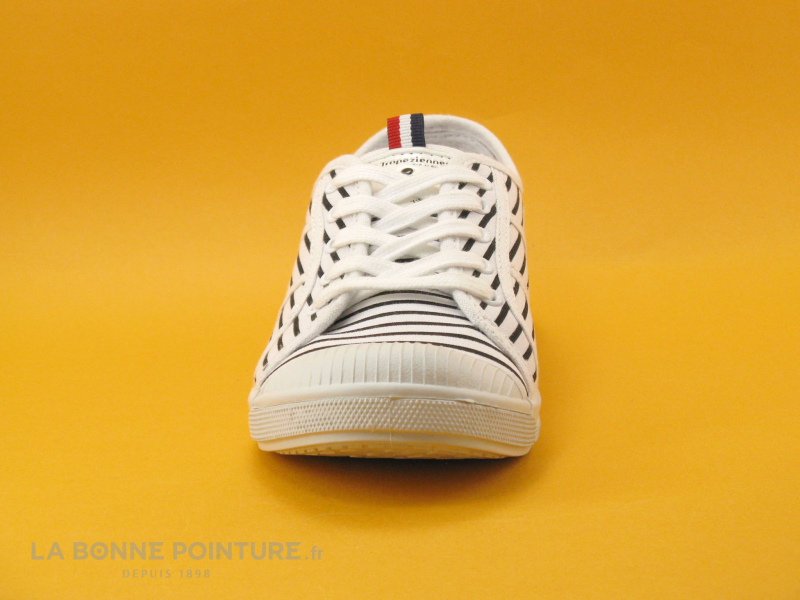 Les Tropéziennes M.Belarbi Tropeziennes CANDLE Blanc 23425 - Tennis Lacet Femme 2 Les Tropéziennes M.Belarbi Tropeziennes CANDLE Blanc 23425 - Tennis Lacet Femme – Image 2