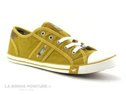 Mustang Shoes Mustang 1099 302 660 Ockergelb - Basket Femme Jaune Ocre