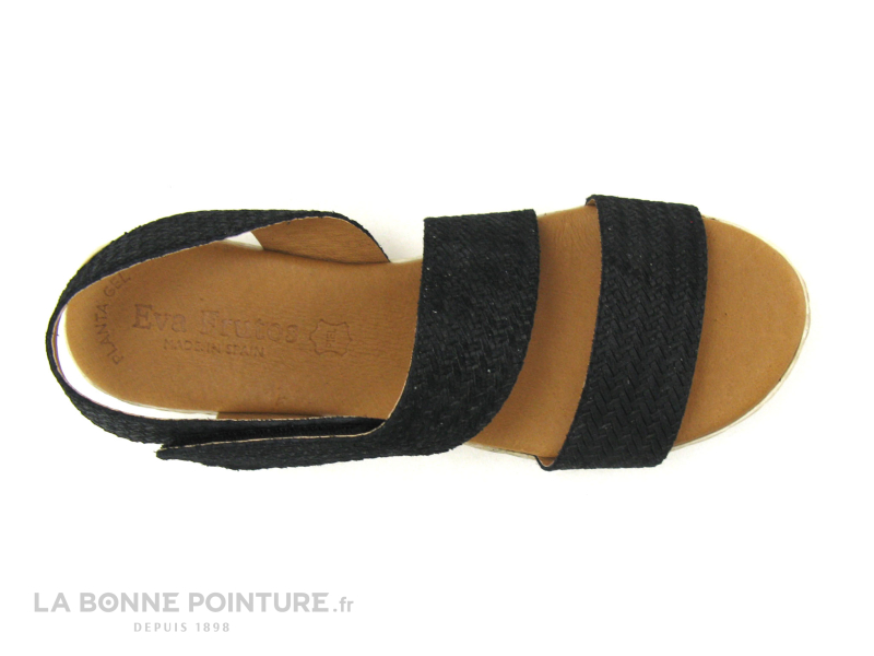 Eva Frutos 730 Noir - Sandale Femme Semelle Plateforme 6 Eva Frutos 730 Noir - Sandale Femme Semelle Plateforme – Image 6