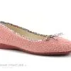 ZEL'S Zels 2333 Maquillaje - Pantoufle Ballerine Rose Tissu Eponge