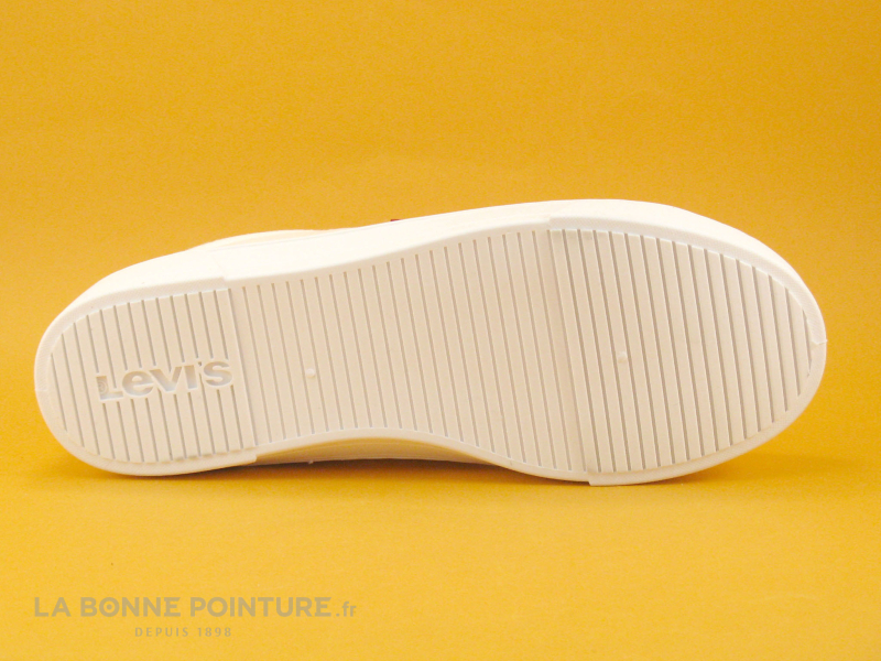 Levi's Levis MALIBU 2-0 Blanc - 234198 - Basket Toile Blanche 7 Levi's Levis MALIBU 2-0 Blanc - 234198 - Basket Toile Blanche – Image 7