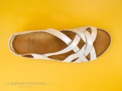 Karyoka PANA Champagne - Sandale Femme Beige - Talon Compense -Magasin De Chaussures cd24607c73b9e66c561f35ea11d5d5ef img 9292.jpg 170722