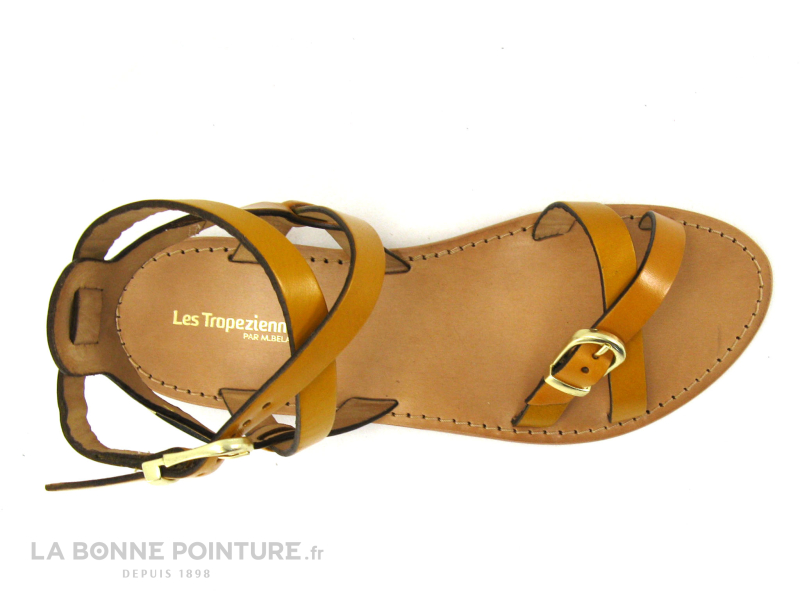 Les Tropéziennes M.Belarbi Tropeziennes HEPANA Jaune - Sandale Reglable Femme - Bride Cheville 6 Les Tropéziennes M.Belarbi Tropeziennes HEPANA Jaune - Sandale Reglable Femme - Bride Cheville – Image 6