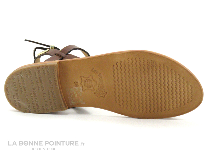 Les Tropéziennes M.Belarbi Tropeziennes HEPANA Tan - Nu-pieds Marron Femme - Bride Cheville 6 Les Tropéziennes M.Belarbi Tropeziennes HEPANA Tan - Nu-pieds Marron Femme - Bride Cheville – Image 6