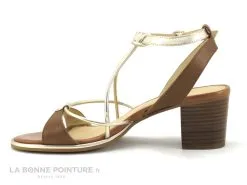 Les Tropéziennes M.Belarbi Tropeziennes LILON Tan 27702 - Sandale Talon Marron Et Or -Magasin De Chaussures cd24607c73b9e66c561f35ea11d5d5ef img 9416.jpg 170878