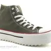 Victoria 1061121 Kaki - Basket Montante Plateforme