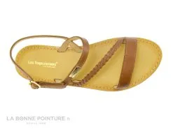 Les Tropéziennes M.Belarbi Tropeziennes BATRESSE Tan 19003 - Sandale Plate Femme -Magasin De Chaussures cd24607c73b9e66c561f35ea11d5d5ef img 9475.jpg 159268