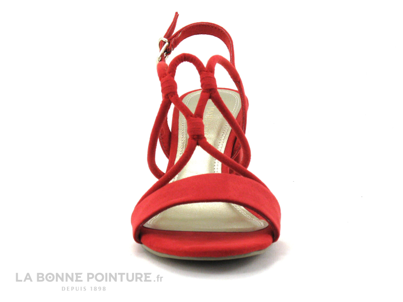 Marco Tozzi 2-28308-28 Red - Sandale Rouge - Talon Large 2 Marco Tozzi 2-28308-28 Red - Sandale Rouge - Talon Large – Image 2