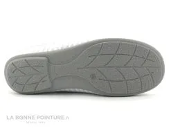 ZEL'S Zels 4594 Gris - Rayures Et Fleur Brodee - Pantoufle Mule Femme -Magasin De Chaussures cd24607c73b9e66c561f35ea11d5d5ef img 9524.jpg 171037