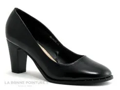 Enza Nucci QL3408 Noir - Escarpin Talon Haut - Clous Semelle