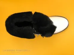 Hooper MULLAN Verni Blanc - Fourrure Noire - Bottine Femme -Magasin De Chaussures cd24607c73b9e66c561f35ea11d5d5ef img 9605.jpg 142416
