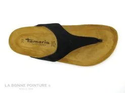 Tamaris 1-27500-26 001 Black - Tong Cuir Noir - Femme -Magasin De Chaussures cd24607c73b9e66c561f35ea11d5d5ef img 9659.jpg 159504