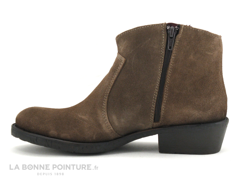 Bran's Brans 8065 Nubuck Marron - Bottine Femme 3 Bran's Brans 8065 Nubuck Marron - Bottine Femme – Image 3
