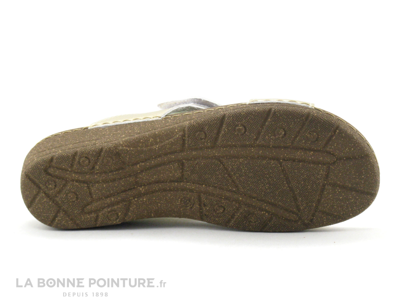 Flex Is By Patrizia Azzi 10673 - Platine - Mule Femme Metallisee 4 Flex Is By Patrizia Azzi 10673 - Platine - Mule Femme Metallisee – Image 4