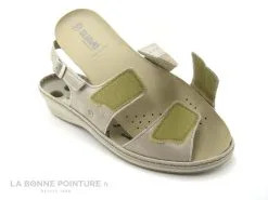 Suave 934PS Sesame Tan - Sandale Cuir Femme -Magasin De Chaussures cd24607c73b9e66c561f35ea11d5d5ef img 9741.jpg 159596