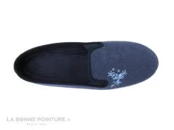 RYB 22118 - Bleu Jeans - Broderies Fleurs - Chausson Femme -Magasin De Chaussures cd24607c73b9e66c561f35ea11d5d5ef img 9843.jpg 171246