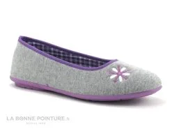 RYB 226022 9000 - Gris Violet - Pantoufle Ballerine Femme