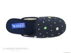 ZEL'S Zels 9599 Marino - Pantoufle Femme Bleu Jeans - Pois Et Fleurs -Magasin De Chaussures cd24607c73b9e66c561f35ea11d5d5ef img 9922.jpg 159866