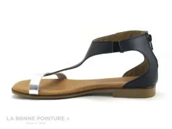 Jordana 3594 - Bleu Marine Et Argent - Sandale Femme Avec Zip 8 Jordana 3594 - Bleu Marine Et Argent - Sandale Femme Avec Zip -Magasin De Chaussures cd24607c73b9e66c561f35ea11d5d5ef img 9961.jpg 171480